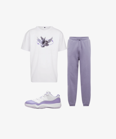 Tenue avec Air Jordan 11 Retro Low Pure Violet